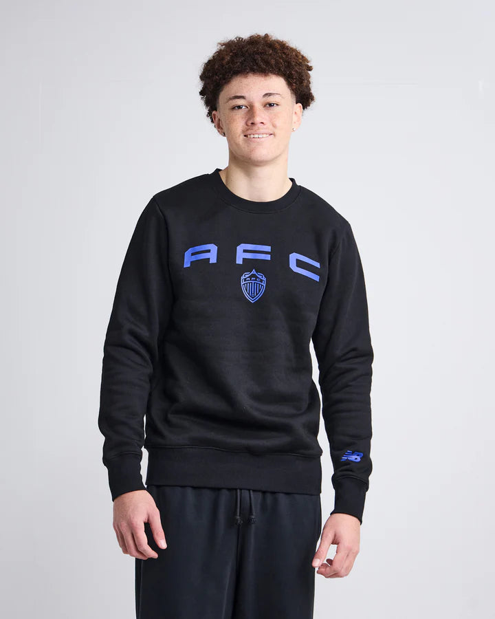 Auckland FC 25/26 Black Casual Crew