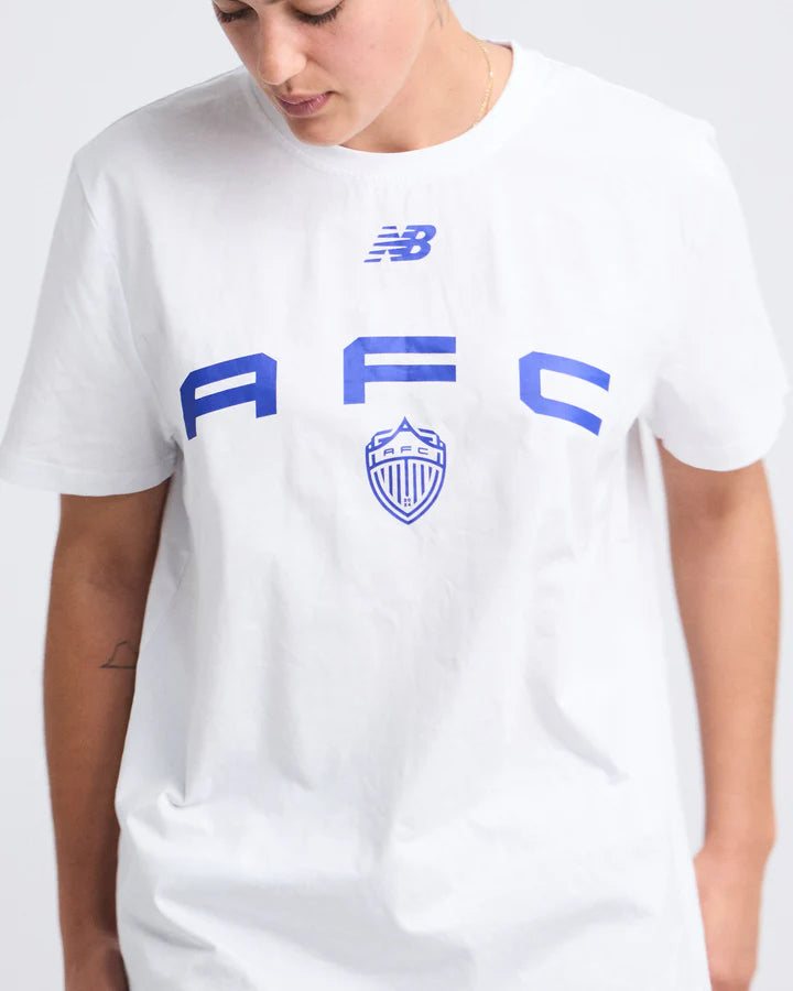 Auckland FC 25/26 White Casual Tee