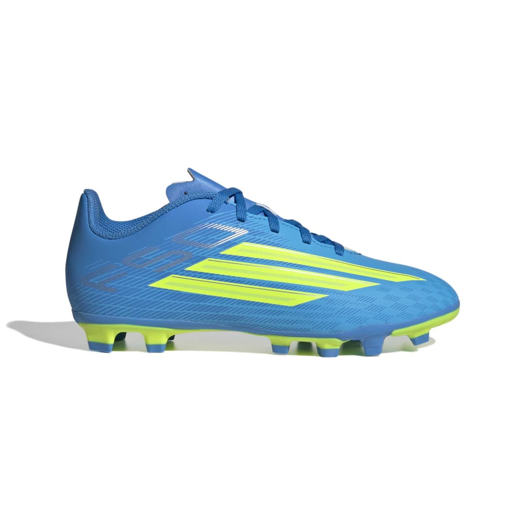 Adidas F50 Club FG/MG Boots Kids – Blue / Yellow