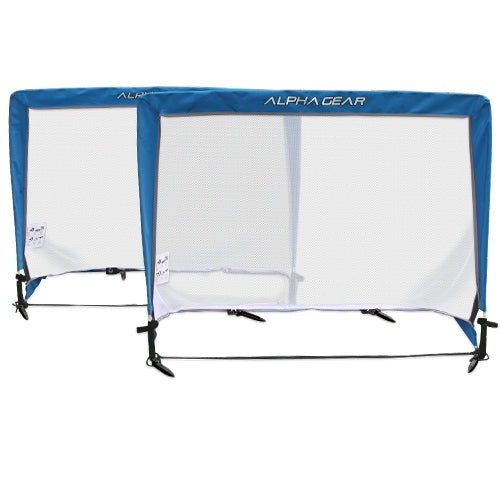 Alpha Pop Up Square Goal (Pair) 2mx1m