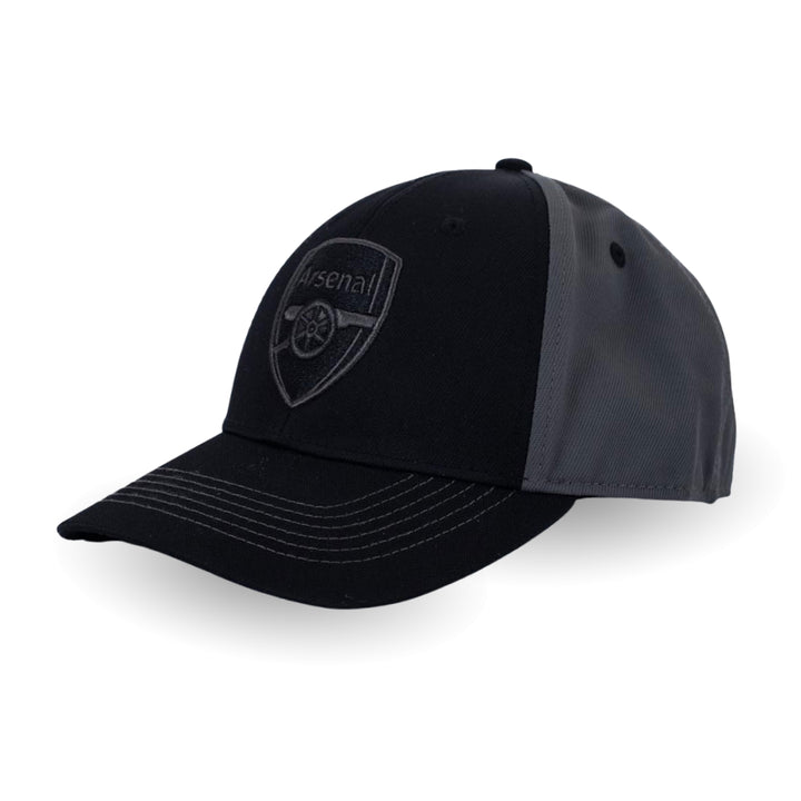 Black cap with Arsenal logo on a white background