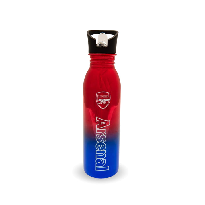 Arsenal FC UV Metallic Drink Bottle - Red
