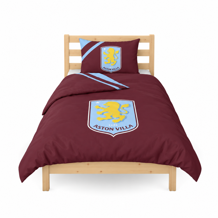 Aston Villa FC Single Duvet Set