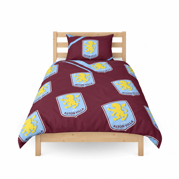 Aston Villa FC Single Duvet Set