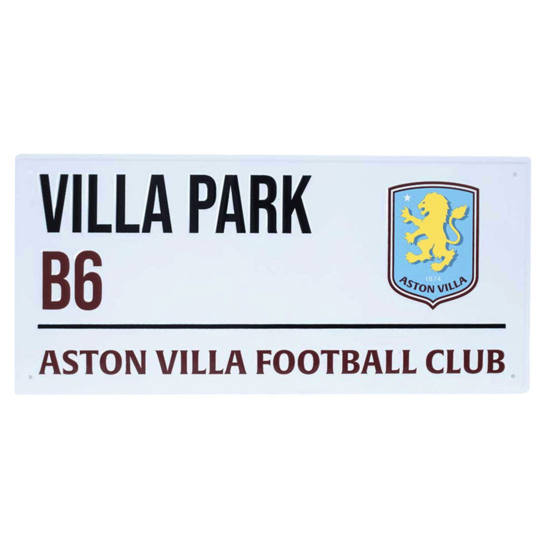 Aston Villa FC Street Sign