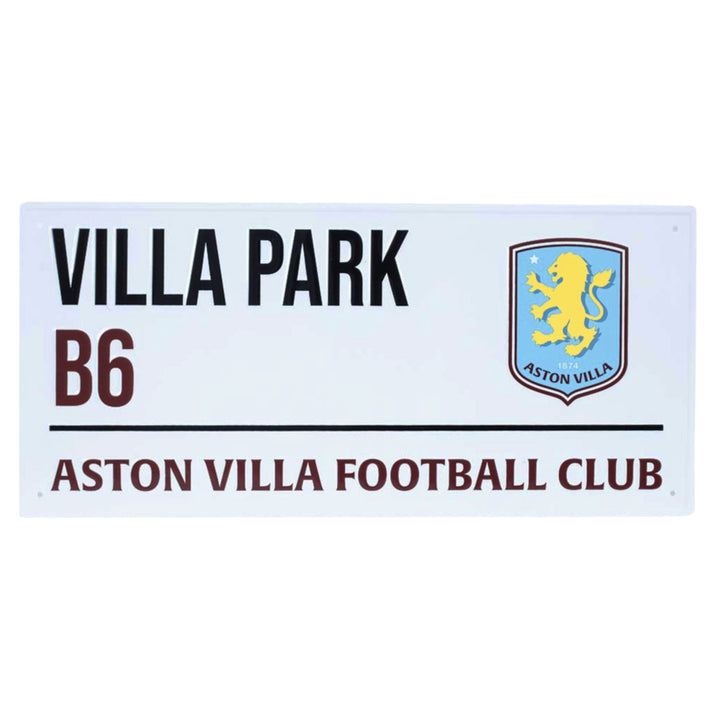 Aston Villa FC Street Sign