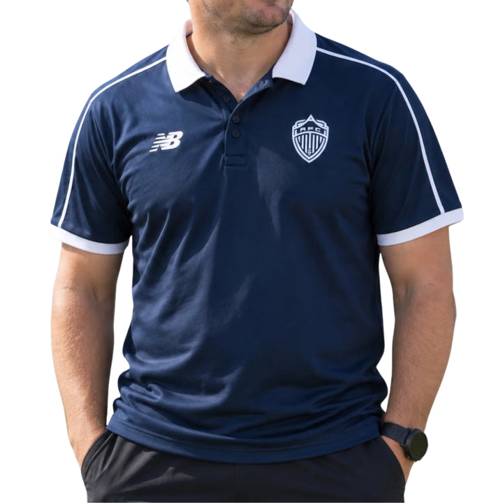 Auckland FC 26/27 Navy Media Polo - Unisex