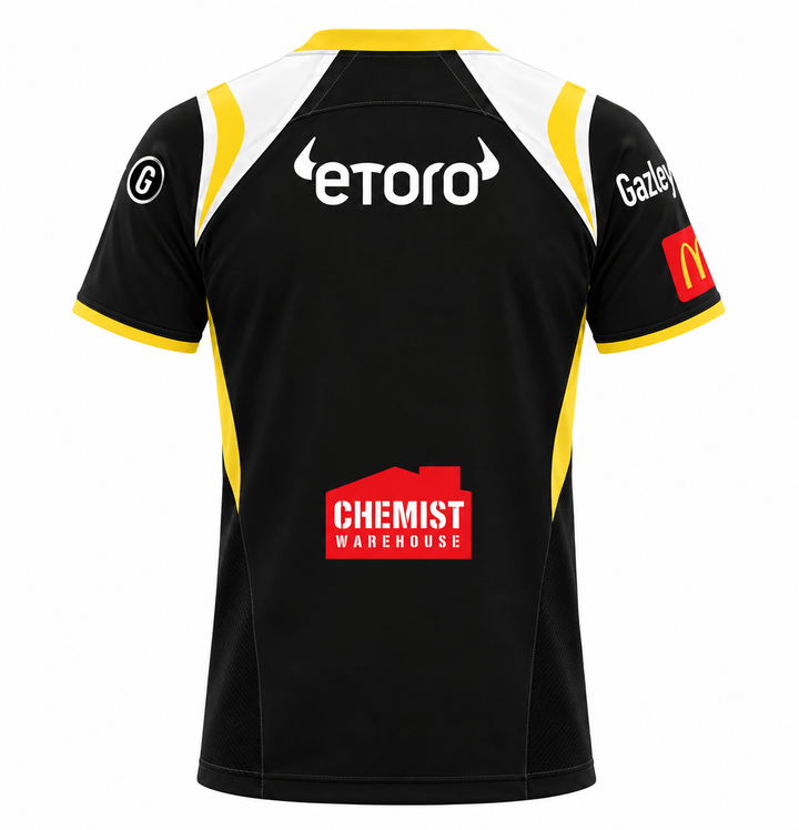 A-League Wellington Phoenix 2026 Replica Home Jersey Junior - Black