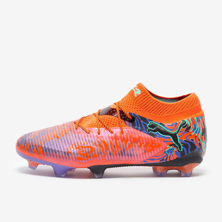 PUMA Future 8 Ultimate Creativity NJR - ORANGE POPPY/BLACK/AMETHYST/PEPPERMINT