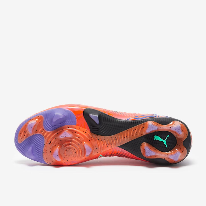 PUMA Future 8 Ultimate Creativity NJR - ORANGE POPPY/BLACK/AMETHYST/PEPPERMINT