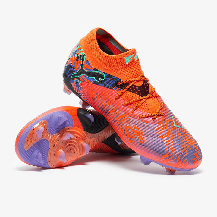 PUMA Future 8 Ultimate Creativity NJR - ORANGE POPPY/BLACK/AMETHYST/PEPPERMINT