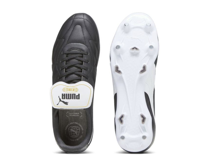 Puma King Top MxSG Boots - PUMA BLACK/PUMA WHITE/PUMA GOLD