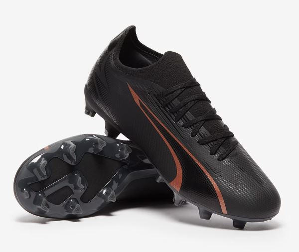 Puma Ultra Match FG/AG Boots - PUMA BLACK/COPPER ROSE