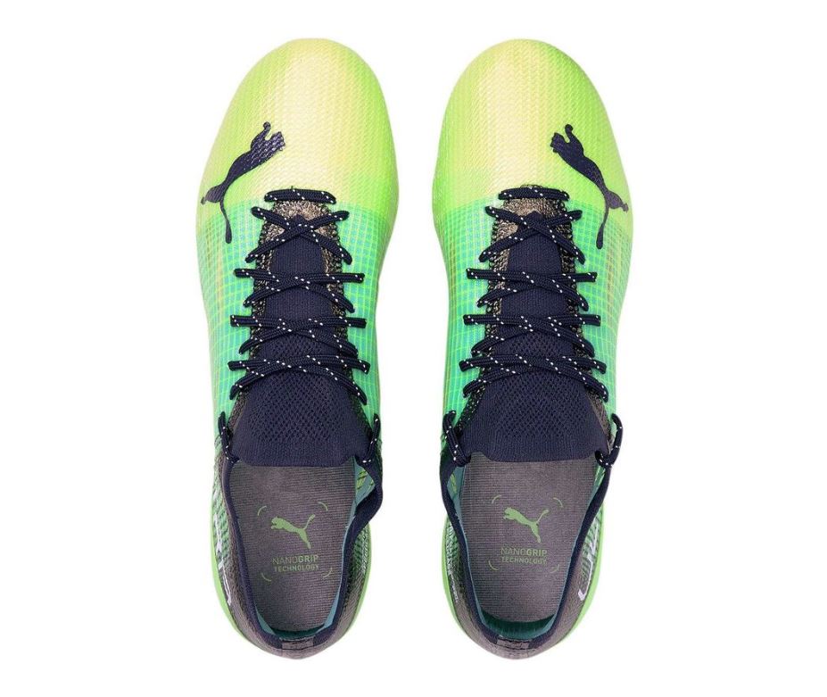 Puma Ultra 1.3 MxSG Boots - GREEN GLARE/AQUA/SPELLBOUND