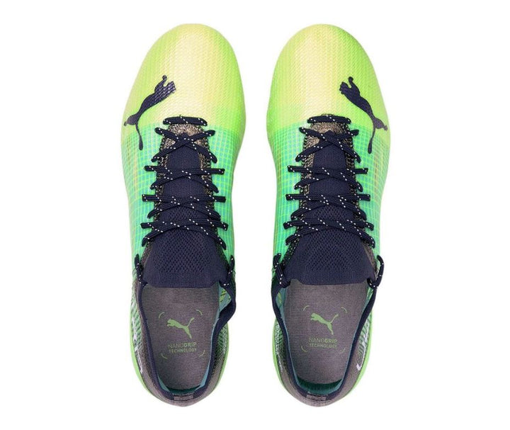 Puma Ultra 1.3 MxSG Boots - GREEN GLARE/AQUA/SPELLBOUND