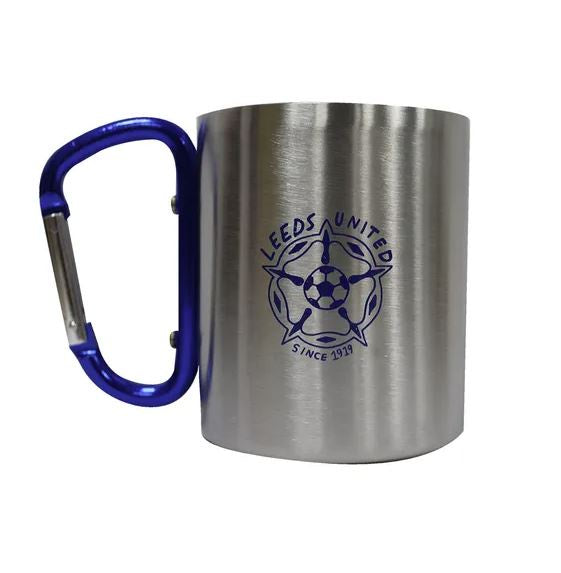 Leeds United Yorkshire Rose Carabiner Mug