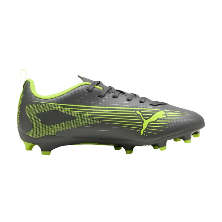 PUMA Ultra Play 5 FG/AG Junior - DARK GREY/YELLOW
