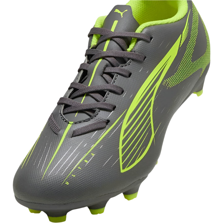 PUMA Ultra Play 5 FG/AG Junior - DARK GREY/YELLOW