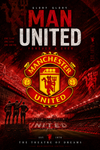 Manchester United Canvas Poster 60X40cm