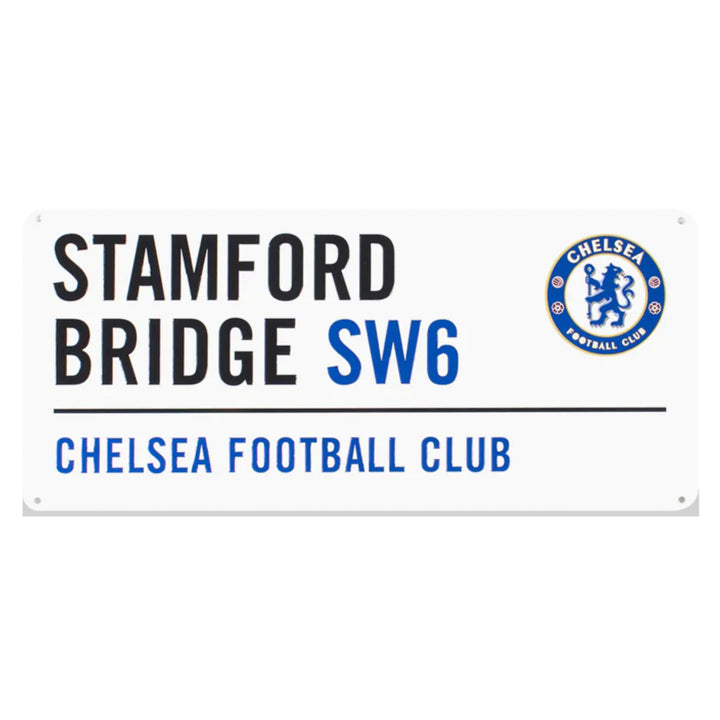 Chelsea FC Metal Street Sign