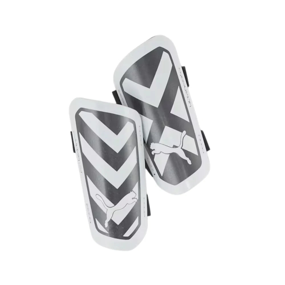 Puma Shin Guard - Ultra Light Strap - BLACK/WHITE