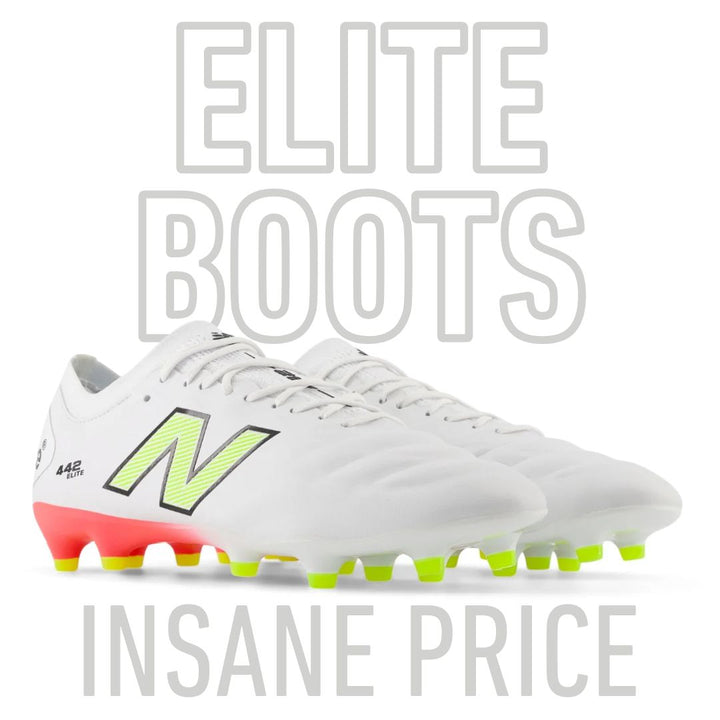 New Balance 442 Elite FG V2 Boots - WHITE