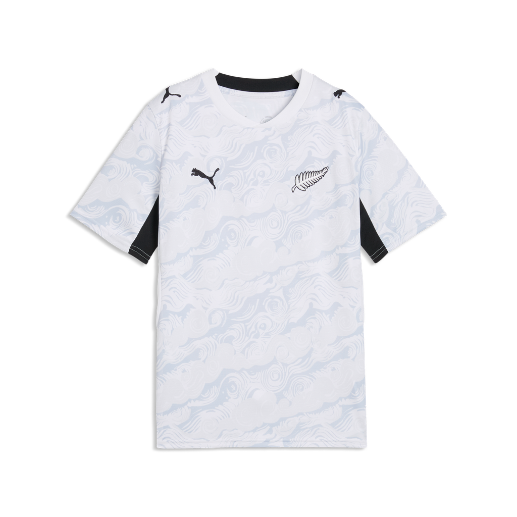 Ecomm image of the front of NZ All Whites Football Jersey