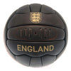 Black and gray sports ball with 'England' text and crest on a white background
