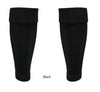 GIOCA Footless Socks - Black