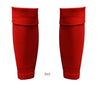 GIOCA Footless Socks pair - Red