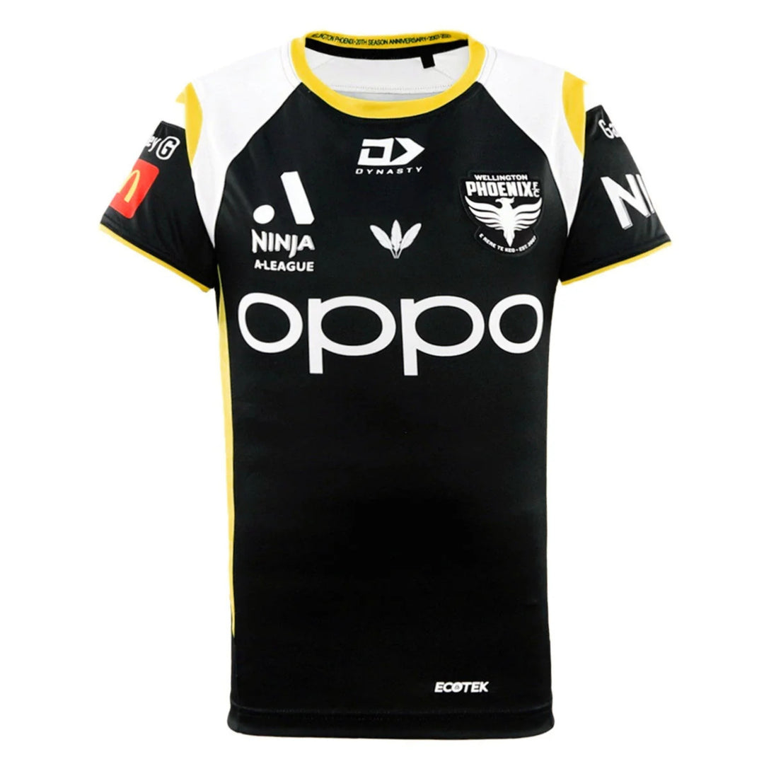 Ninja A-League Wellington Phoenix 2026 Replica Home Jersey Junior - Black