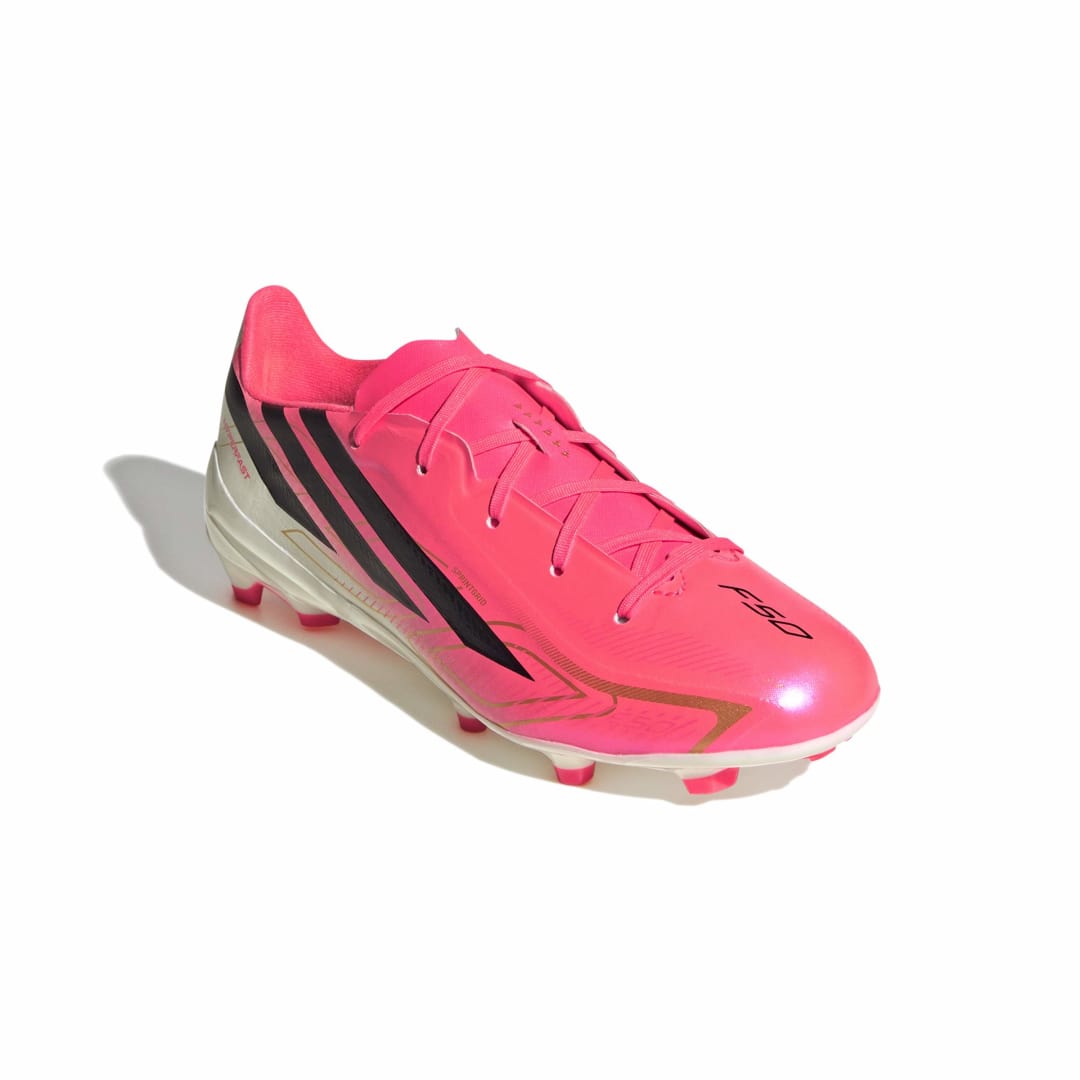 F50 Hyperfast League FG Boots Kids - Solar Turbo / Black / Metallic