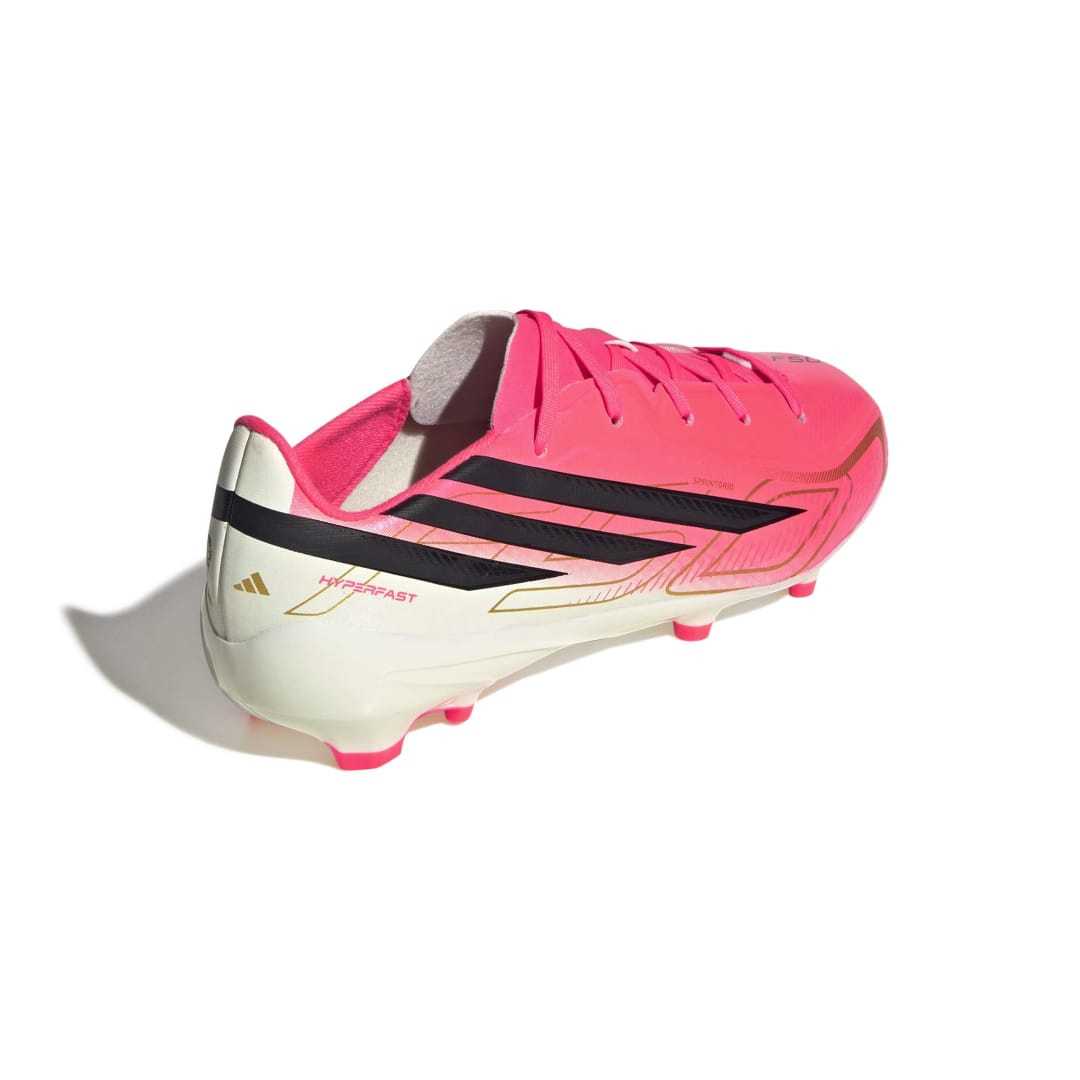 F50 Hyperfast League FG Boots Kids - Solar Turbo / Black / Metallic