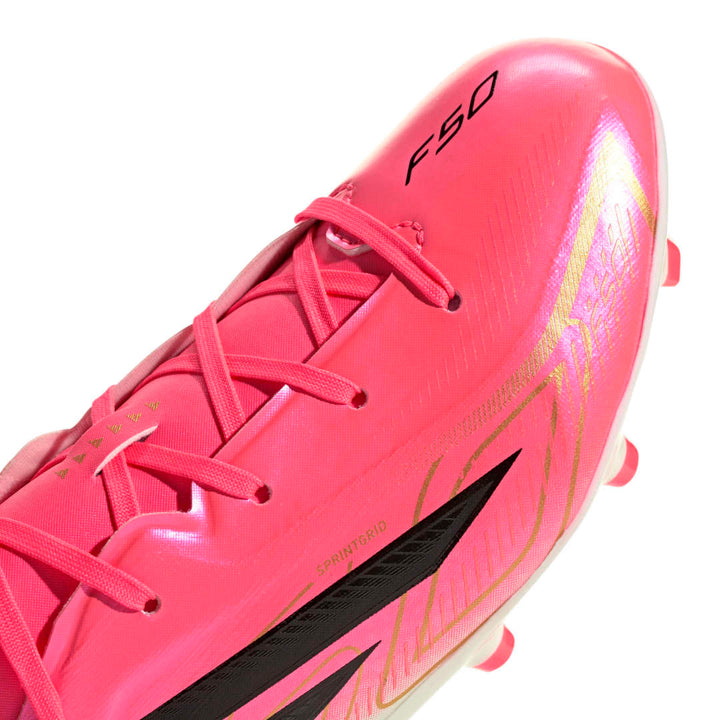 F50 Hyperfast League FG Boots Kids - Solar Turbo / Black / Metallic
