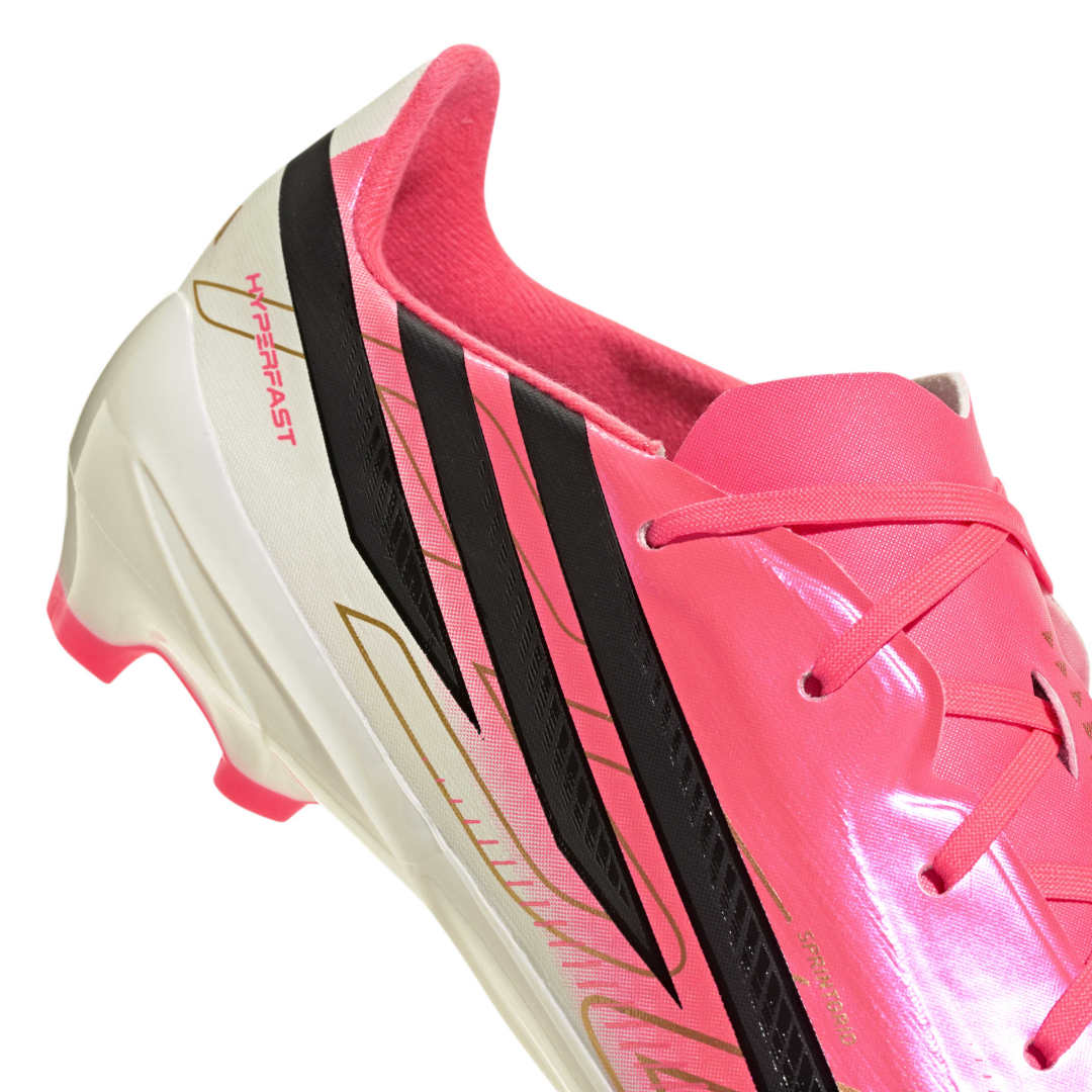 F50 Hyperfast League FG Boots Kids - Solar Turbo / Black / Metallic