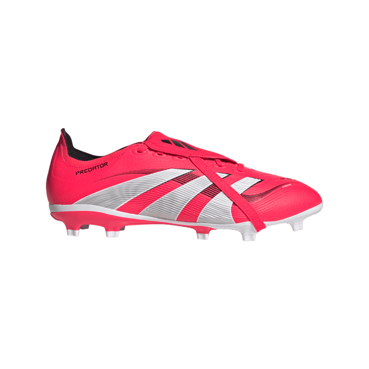 Adidas Predator League Fold-Over Tongue FG Boots - RED / WHITE