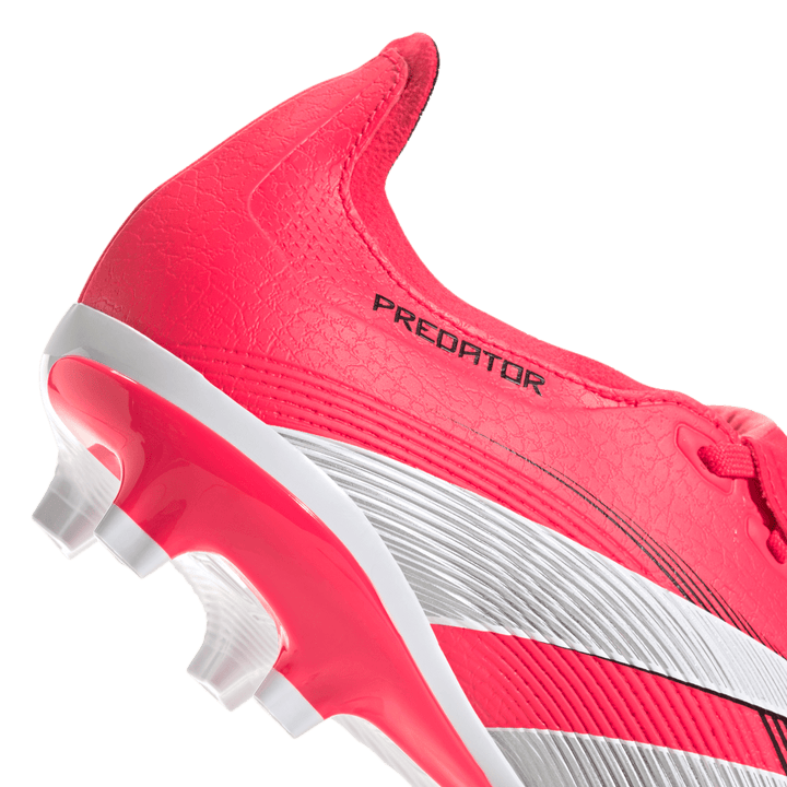 Adidas Predator League Fold-Over Tongue FG Boots - RED / WHITE