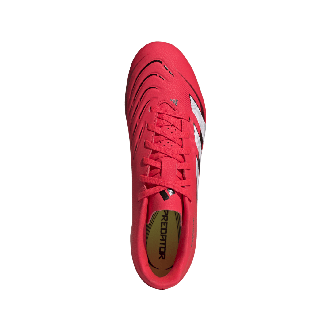 Adidas Predator Club FG Boots - RED / WHITE