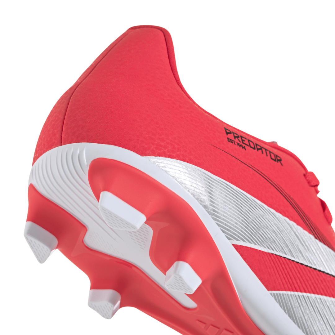 Adidas Predator Club FG Boots - RED / WHITE