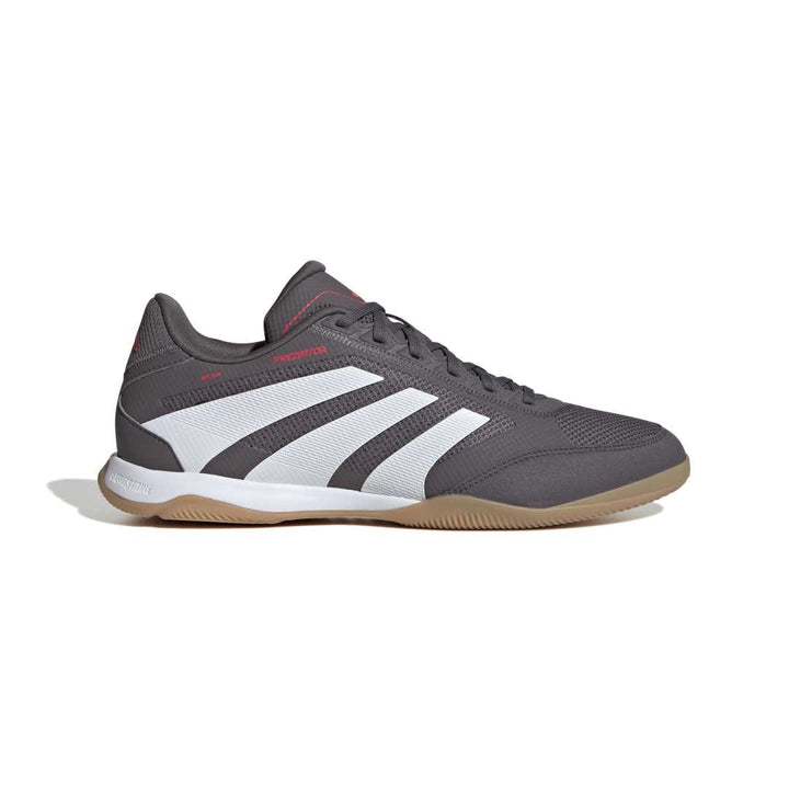 Adidas Predator League Indoor Futsal - Grey Strata / Cloud White / Lucid Red