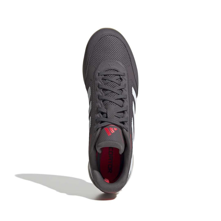 Adidas Predator League Indoor Futsal - Grey Strata / Cloud White / Lucid Red