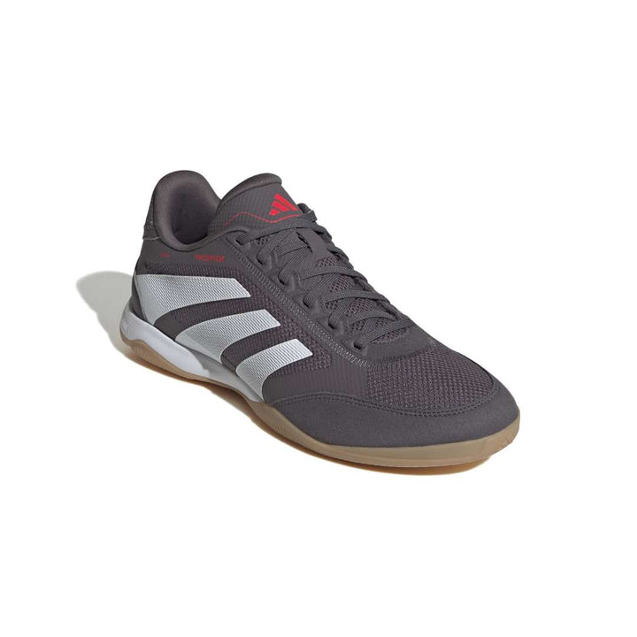 Adidas Predator League Indoor Futsal - Grey Strata / Cloud White / Lucid Red