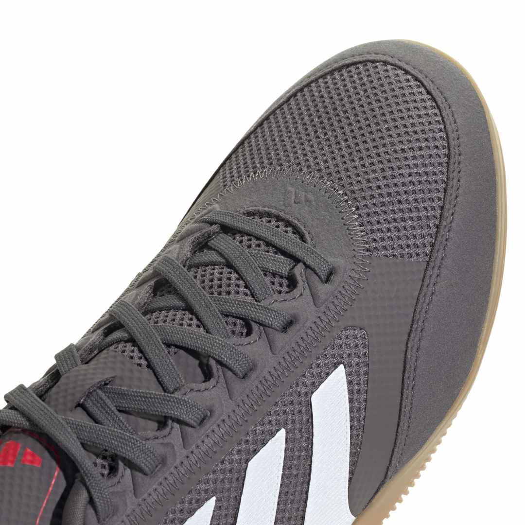 Adidas Predator League Indoor Futsal - Grey Strata / Cloud White / Lucid Red