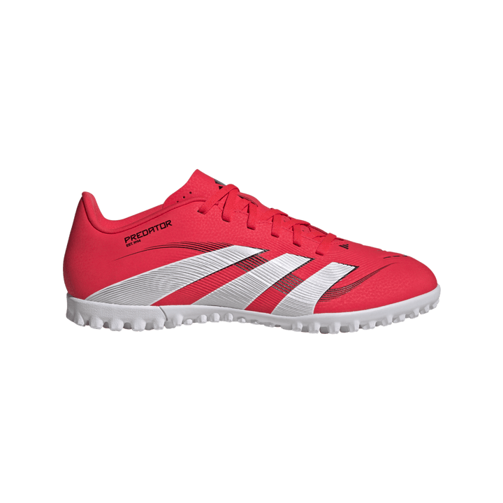 Adidas Predator Club Turf Boots - RED / WHITE