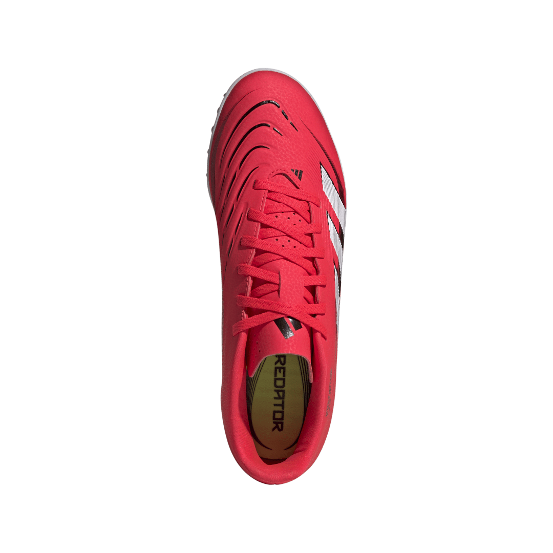Adidas Predator Club Turf Boots - RED / WHITE