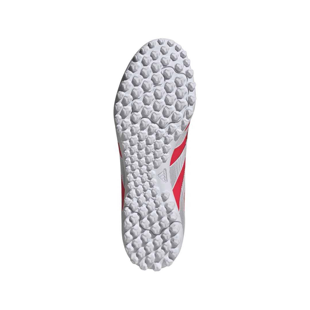 Adidas Predator Club Turf Boots - RED / WHITE