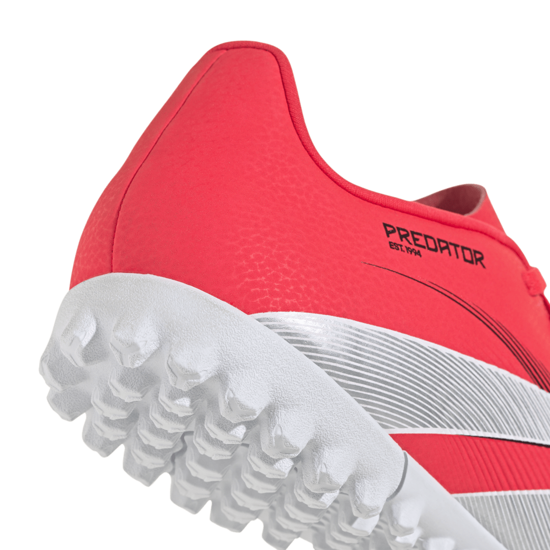 Adidas Predator Club Turf Boots - RED / WHITE