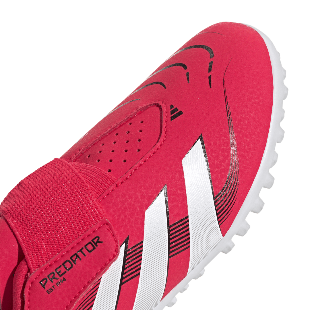 Adidas Predator Club Turf Boots Junior - RED / WHITE