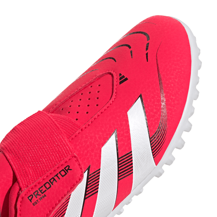 Adidas Predator Club Turf Boots Junior - RED / WHITE