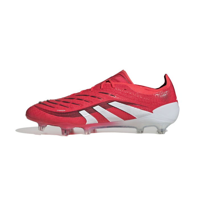 Adidas Predator Elite Firm Ground Boots - RED / WHITE